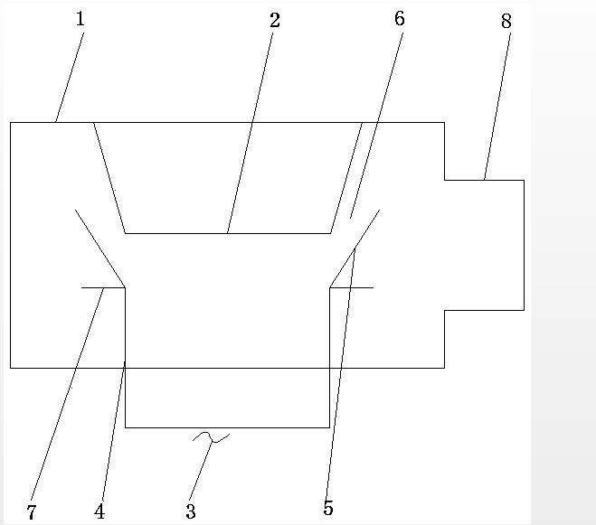 染色機(jī)的流量調(diào)節(jié)噴嘴結(jié)構(gòu)圖