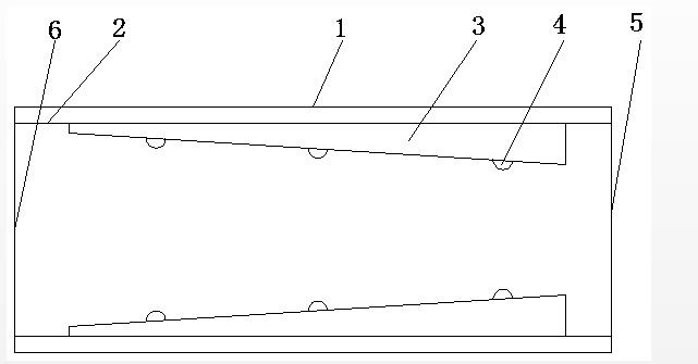 染色機(jī)用均流型導(dǎo)布管結(jié)構(gòu)圖