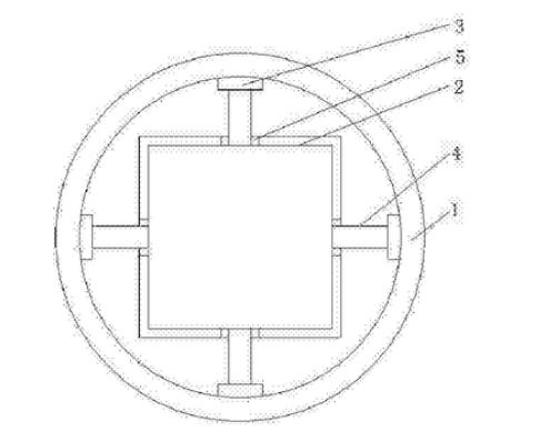 染色機(jī)用加強(qiáng)型導(dǎo)布管結(jié)構(gòu)圖